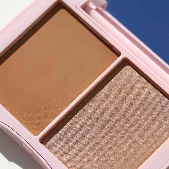 NWT Half Caked Double Dipper Color Duo Miami Beach Bronzer and Highlighter - Picture 4 of 4